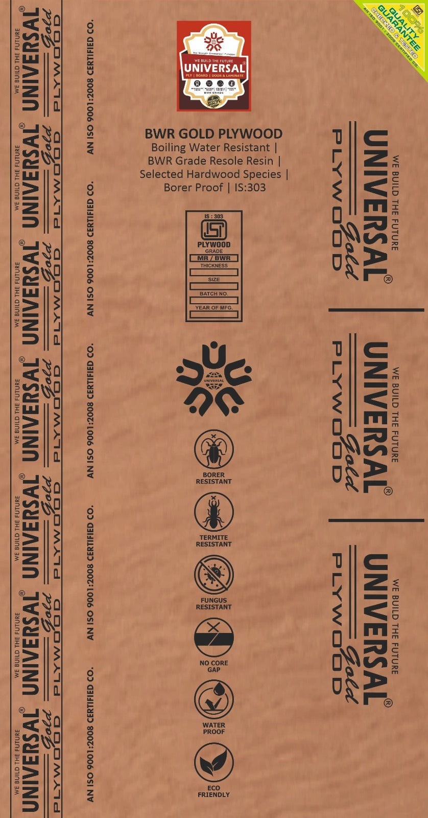 Universal BWR GOLD Plywood